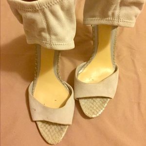 Brian Atwood  Ankle Strap Suede Ladies Shoes